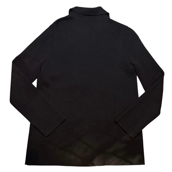 J.Crew Warwick Sweater Blazer XS Black Gold Buttons Merino Wool Peacoat NWT - Picture 6 of 8